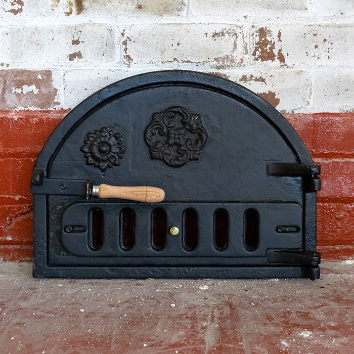 Cast iron pizza oven door - Fuego Wood Fired Ovens - Free Delivery