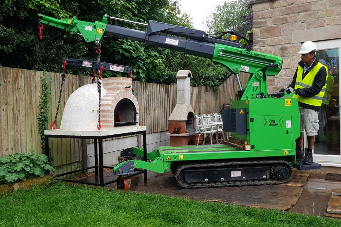 Hooka Pizza Oven Installation Service