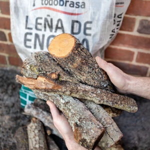 Kiln Dried Holm Oak Logs 25Kg