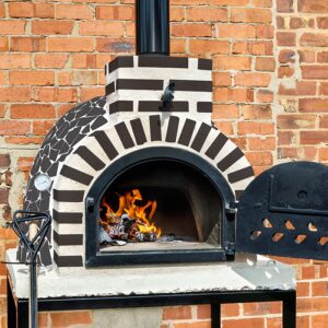 Fuego Black Mosaic 70 – Hand-Made Outdoor Oven