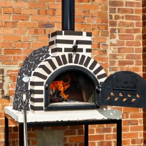 Fuego Black Mosaic 70 – Hand-Made Outdoor Oven