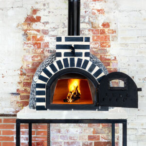Fuego Black Mosaic 80 – Medium Garden Pizza Oven
