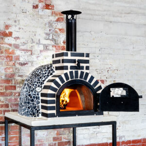 Fuego Black Mosaic 80 – Medium Garden Pizza Oven