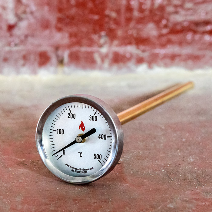 Door Thermometer for Wood Oven