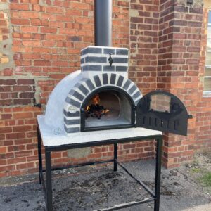 Fuego Grey Concrete 80 – Concrete Pizza Oven