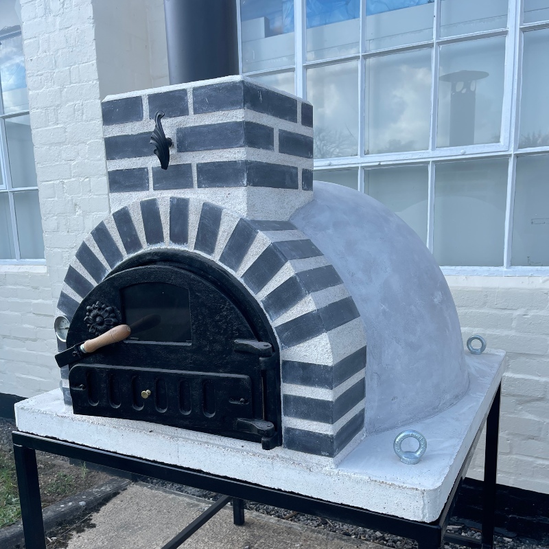 Fuego Grey Concrete 90 – Precast Concrete Pizza Oven