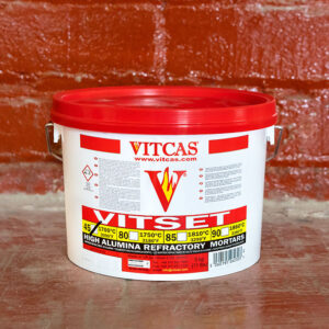 Vitcas Vitset 45 Refractory Mortar Ready Mixed 1700°C