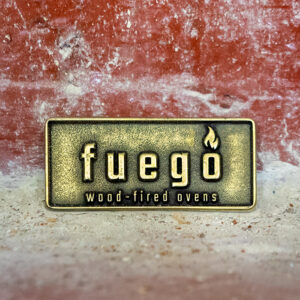 Fuego Replacement Brass Badge