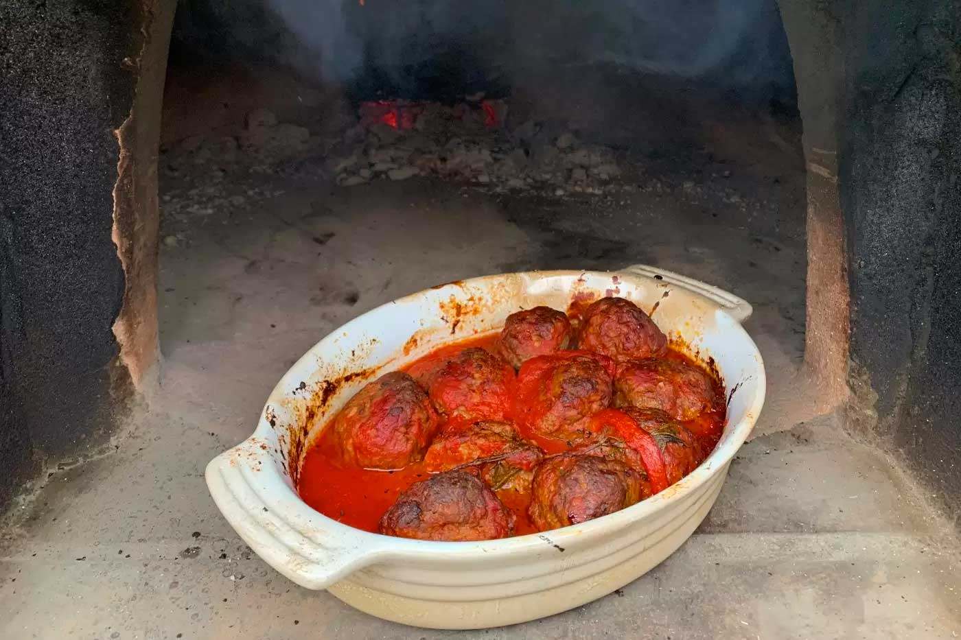 Wood-Fired Meatballs Recipe - Fuego Wood-Fired Ovens