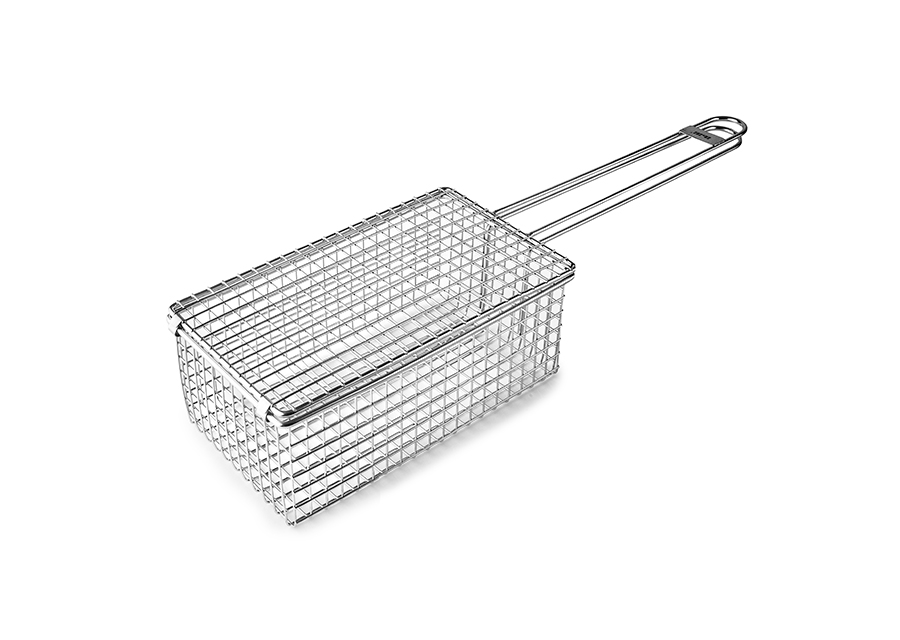 Ibili Barbecue Basket for Clams and Vegetables 13x24x8cm